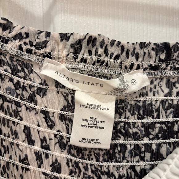 Altar'd State Black & White Dress - Picture 2 of 3